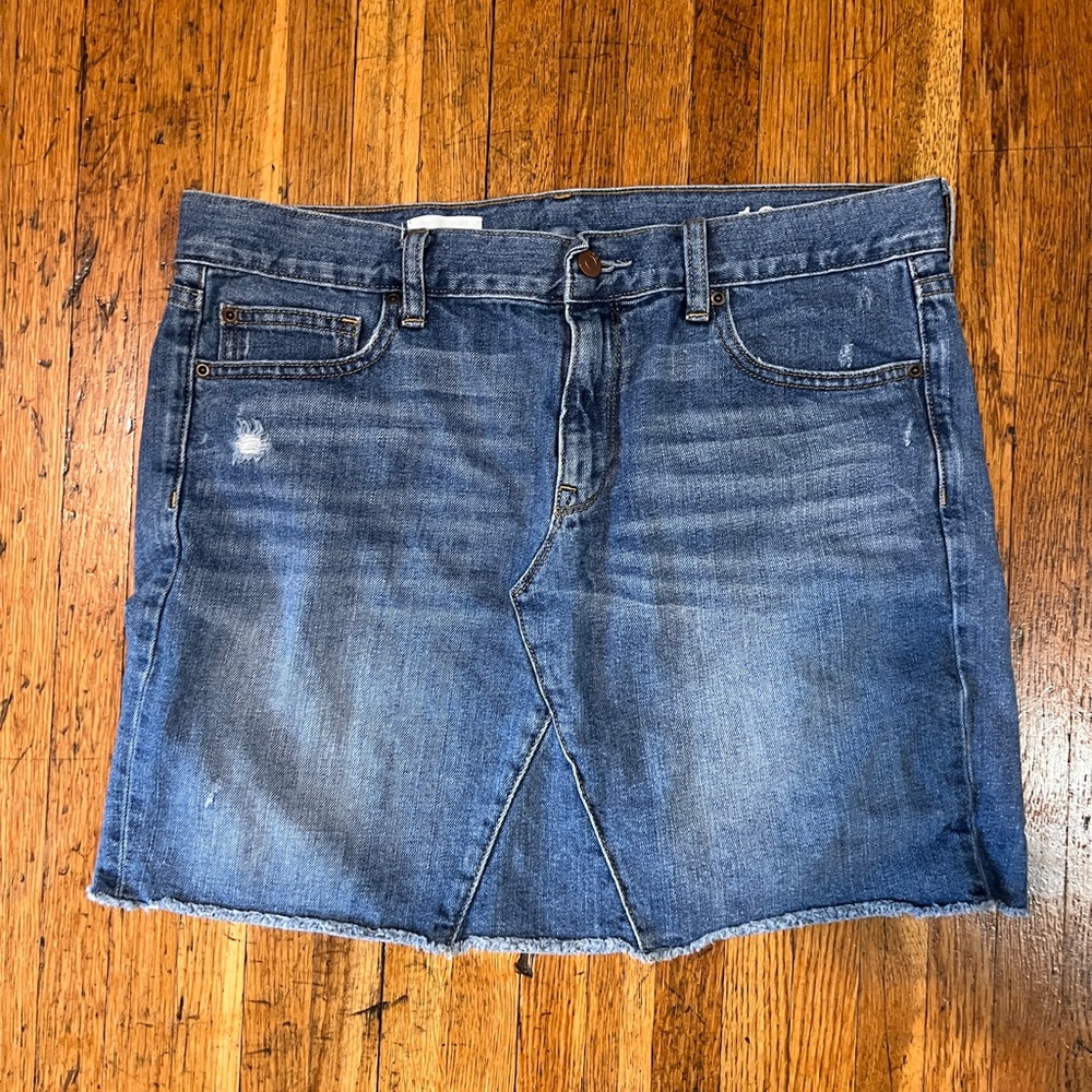 Denim Blue Skirt - Gap